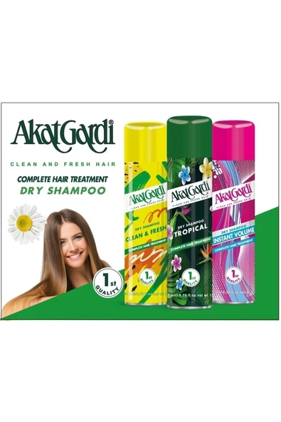 Akat Gardi Kuru Şampuan Clean&fresh 200 ml - Resim 3