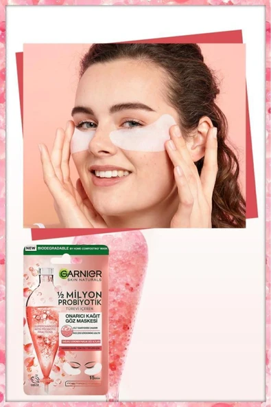 Garnier 1/2 Milyon Probiyotik Türevi Içeren Onarıcı Kağıt Göz Maskesi - 4