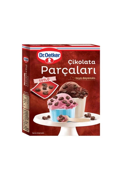 Dr. Oetker Dr.oetker Çikolata Parçaları Sütlü 70 G ürün görseli