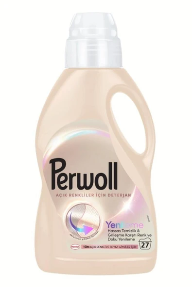 Perwoll Açık Renkli Giysiler Için Sıvı Deterjan 1.485l – 27 Yıkama ürün görseli