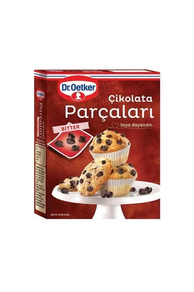 Dr. Oetker Dr.oetker Çikolata Parçaları Bitter 70 G ürün görseli