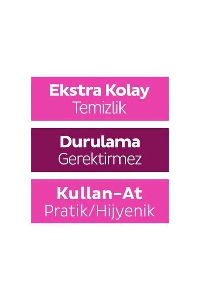 Sleepy Easy Clean Lilyum Buketi Mopa Uyumlu Yer Temizlik Havlusu&Mendili 20 Yaprak - Resim 5