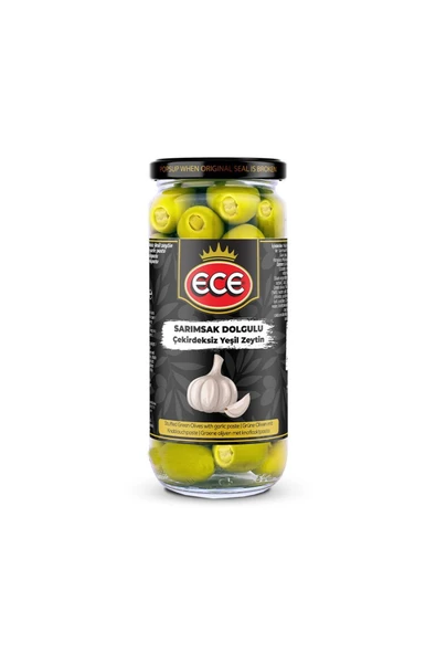 Ece Sarımsak Dolgulu Yeşil  Zeytin 260 gr ürün görseli