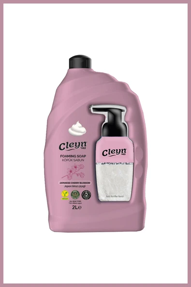 Cleyn Japon Kiraz Çiceği Köpük Sabun 2 Litre - 1