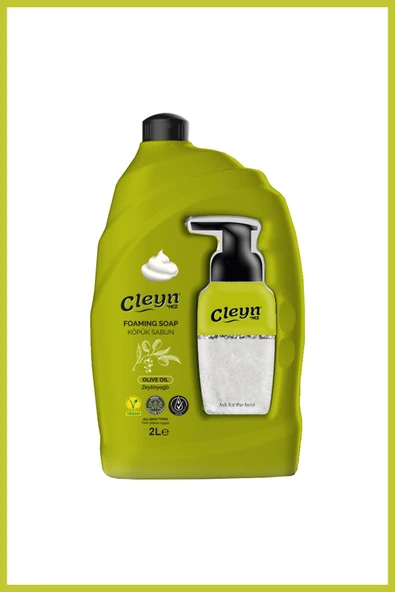 Cleyn Zeytinyağlı Köpük Sabun 2 Litre ürün görseli