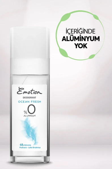 Emotion Ocean Fresh Pump Sprey Kadın Deodorant 3x100 Ml - 3