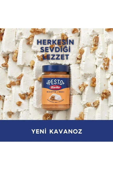 Barilla Pesto Sıcılıana/ Cevizli Makarna Sosu 190 Gr. - 4