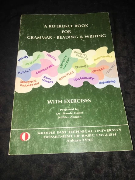 A REFERENCE BOOK FOR GRAMMAR - READING - WRITING (Sahafiye Kitap) ürün görseli 1