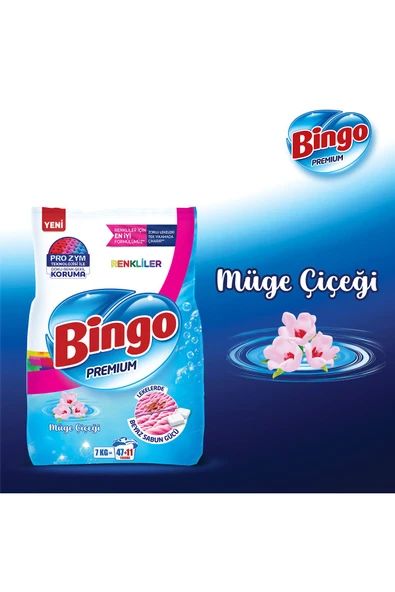 Bingo Premium Toz Çamaşır Deterjanı 7 Kg Renkli - Resim 5