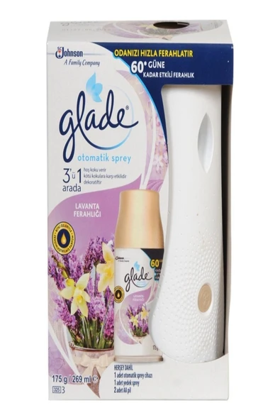 Glade Otomatik Sprey Sistem ve Yedek Lavanta Oda Kokusu ürün görseli