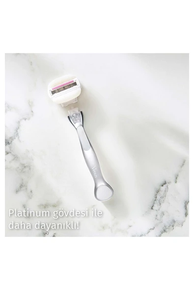 Gillette Venus Venus Comfort Glide Sugarberry Tıraş Makinesi + 1 Adet Başlık - Resim 5