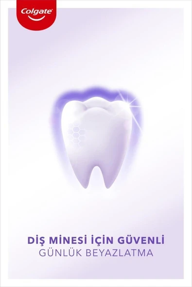 Colgate Optic White Purple Reveal Beyazlatıcı Diş Macunu 75 Ml - Resim 6
