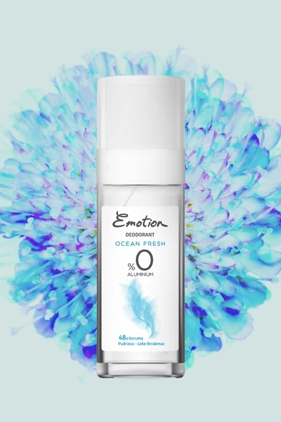 Emotion Ocean Fresh Pump Sprey Kadın Deodorant 3x100 Ml - 2