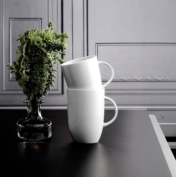 Güral Porselen Elit 2 Adet 300 Cc Mug Bardak - 3