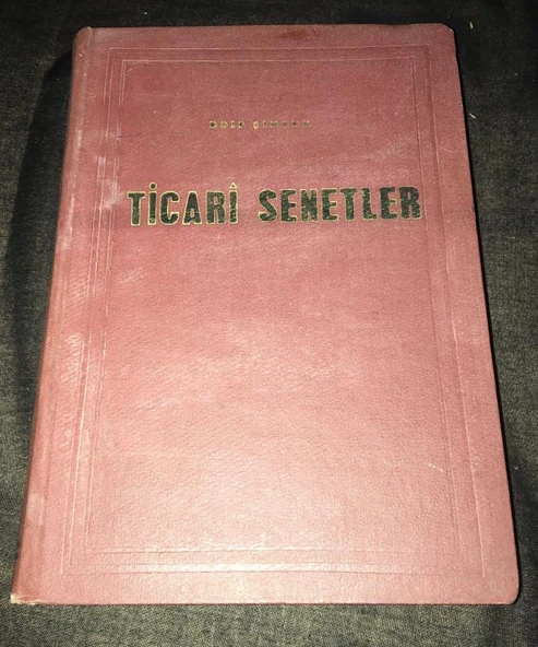 TİCARİ SENETLER 2 Kitap Bir Arada (Sahafiye Kitap) ürün görseli 1