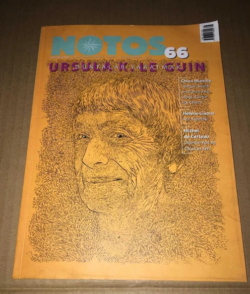 NOTOS Ekim Kasım 2017 Sayı 66  Ursula K. Le Guin (Sahafiye Kitap) - 1