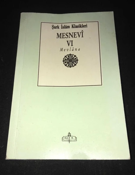 MESNEVİ VI [6] (Sahafiye Kitap) ürün görseli 1