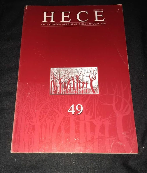 HECE Dergisi Ocak 2001 Sayı 49 (Sahafiye Kitap) ürün görseli