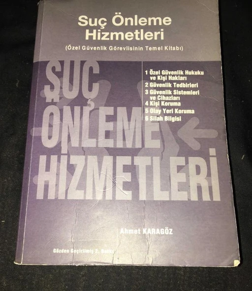 SUÇ ÖNLEME HİZMETLERİ Özel Güvenlik Görevlisinin Temel Kitabı (Sahafiye Kitap) ürün görseli 1