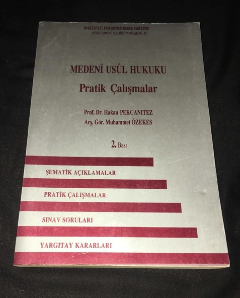 MEDENİ USÛL HUKUKU Pratik Çalışmalar (Sahafiye Kitap) ürün görseli 1
