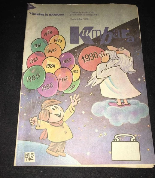 KUMBARA Dergisi Ocak Şubat 1990 Sayı 129 (Sahafiye Kitap) - 1