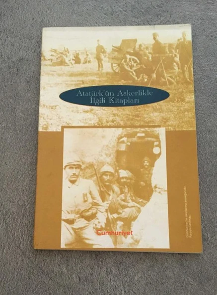 ATATÜRK'ÜN ASKERLİKLE İLGİLİ KİTAPLARI (Sahafiye Kitap)