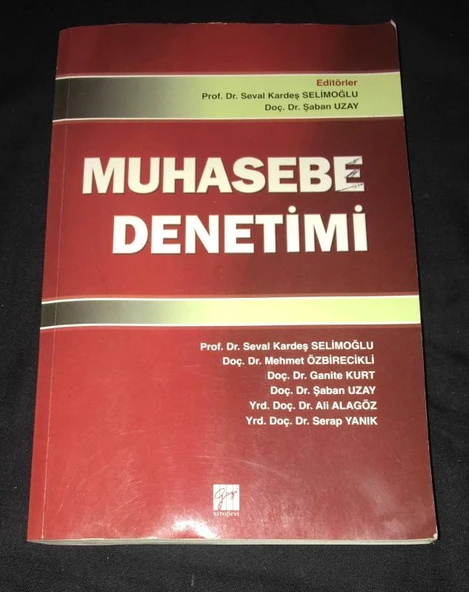 MUHASEBE DENETİMİ (Sahafiye Kitap) ürün görseli