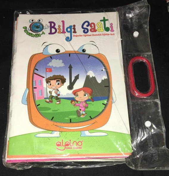 Okul Öncesi Eğitim Seti BİLGİ SAATİ [18 Fasikül+Aile Katılımlı Etkinlik Kitabı] (Sahafiye Kitap)