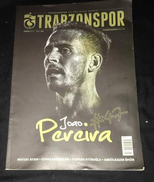 TRABZONSPOR Kulübü Resmi Dergisi Kasım 2018 Sayı 157 (Sahafiye Kitap)