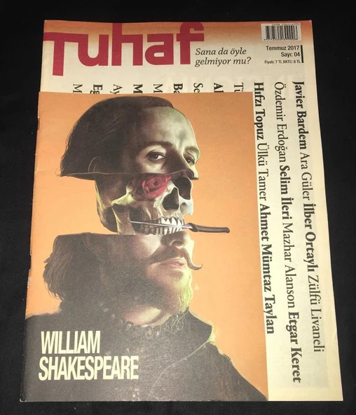 TUHAF Temmuz 2017 Sayı 4 (Sahafiye Kitap) ürün görseli