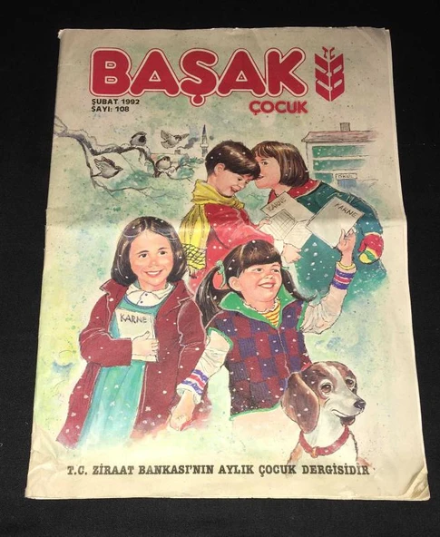BAŞAK ÇOCUK Şubat 1992 Sayı 108 (Sahafiye Kitap)
