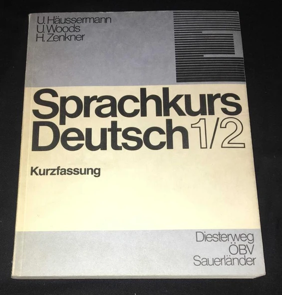 Sprachkurs Deutsch 1/2 (Sahafiye Kitap)