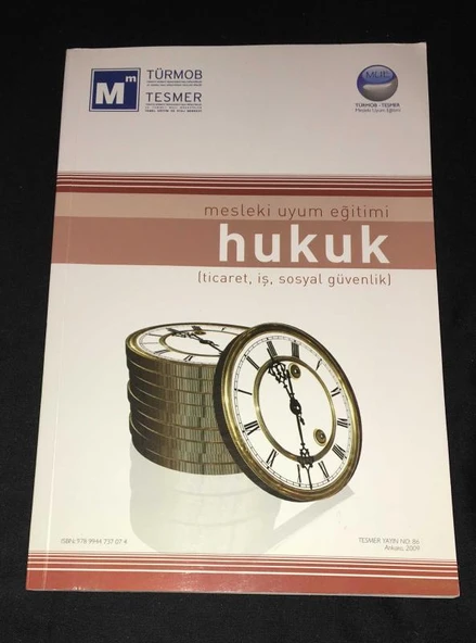Mesleki Uyum Eğitimi HUKUK Ticaret,İş,Sosyal Güvenlik (Sahafiye Kitap) ürün görseli 1
