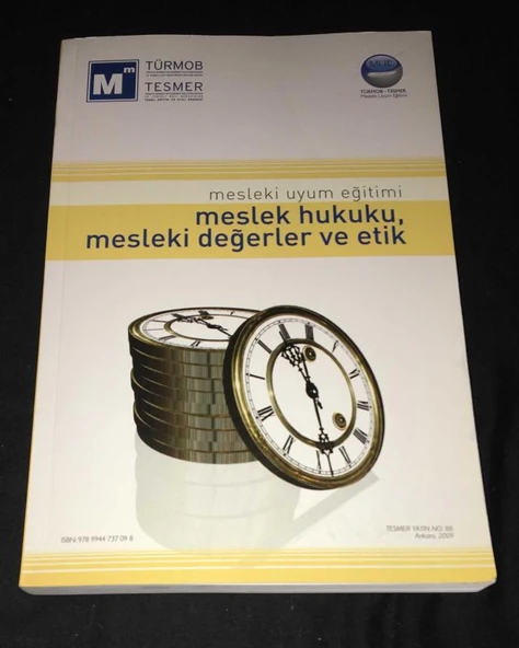 Mesleki Uyum Eğitimi MESLEK HUKUKU,MESLEKİ DEĞERLER VE ETİK (Sahafiye Kitap) ürün görseli 1