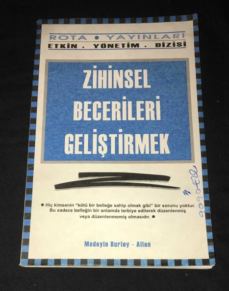 ZİHİNSEL BECERİLERİ GELİŞTİRMEK (Sahafiye Kitap)