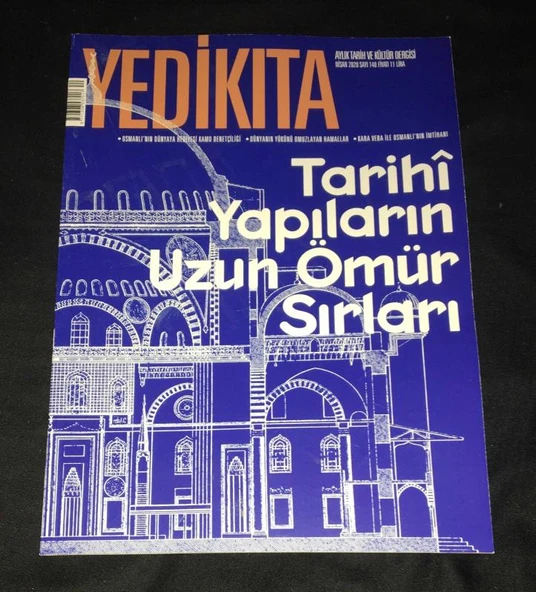 YEDİKITA Dergisi Nisan 2020 Sayı 140 TARİHİ YAPILARIN UZUN ÖMÜR SIRLARI (Sahafiye Kitap)