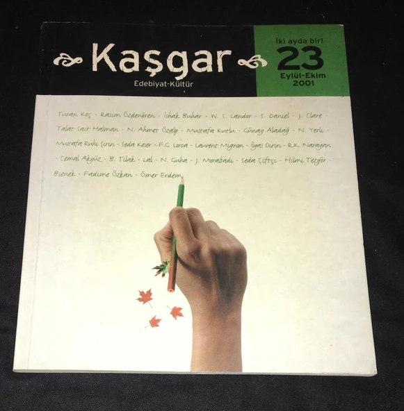 KAŞGAR Eylül Ekim 2001 Sayı 23 (Sahafiye Kitap) ürün görseli