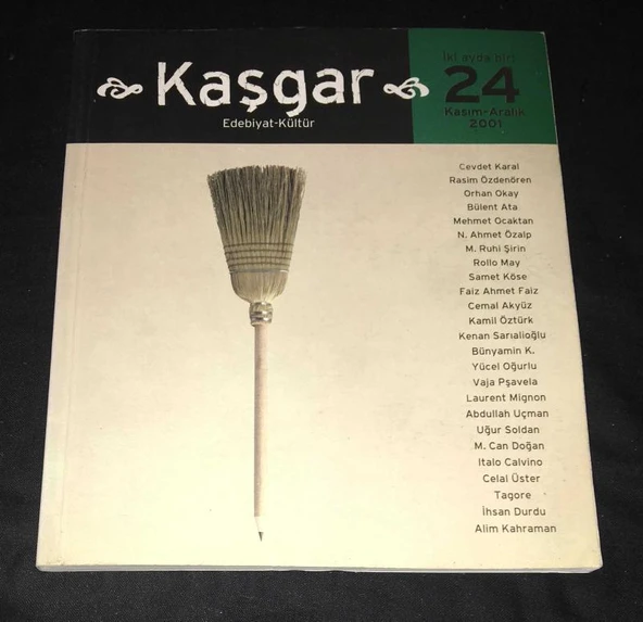 KAŞGAR Kasım Aralık 2001 Sayı 24 (Sahafiye Kitap) ürün görseli 1