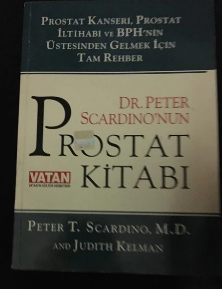 DR. PETER SCARDINO'NUN PROSTAT KİTABI (Sahafiye Kitap) ürün görseli 1