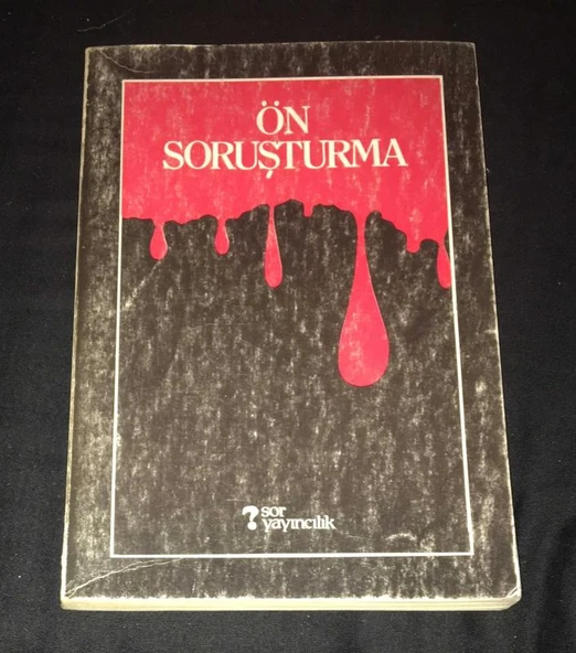 ÖN SORUŞTURMA (Sahafiye Kitap) ürün görseli 1