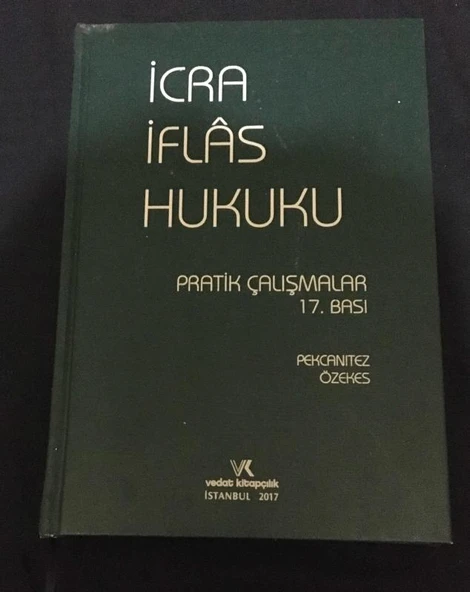 İCRA İFLAS HUKUKU Pratik Çalışmalar 17.Bası (Sahafiye Kitap) ürün görseli 1