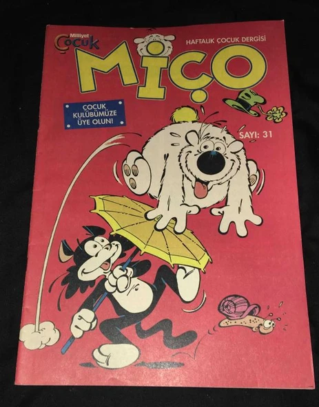 Milliyet Çocuk MİÇO 17 Mayıs 2002 Sayı 31 (Sahafiye Kitap)