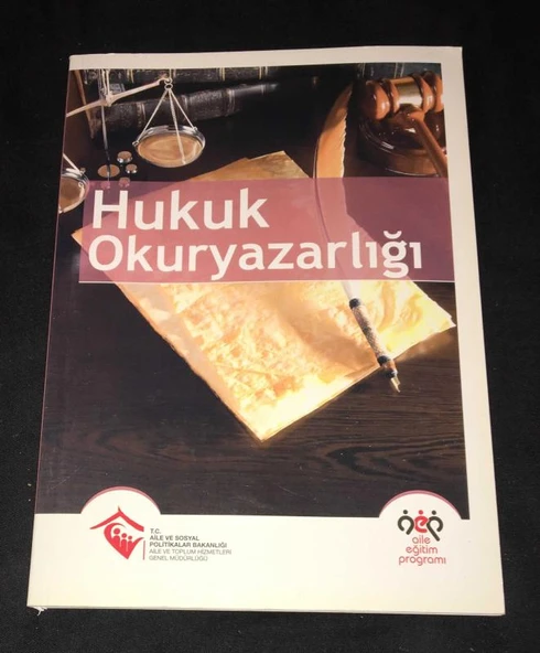 HUKUK OKURYAZARLIĞI (Sahafiye Kitap) ürün görseli 1