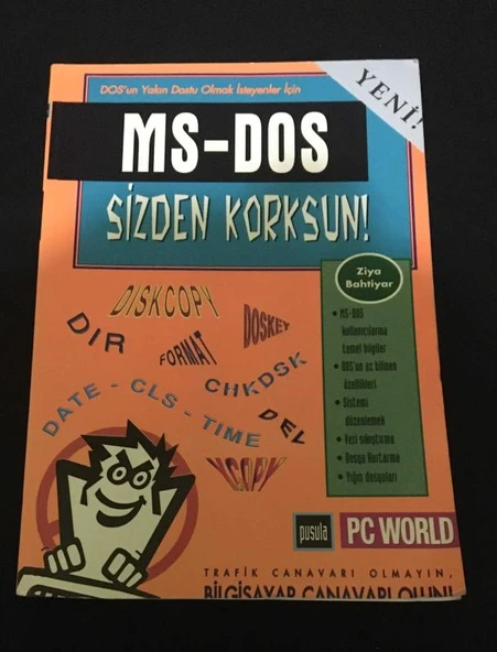 MS-DOS SİZDEN KORKSUN (Sahafiye Kitap) ürün görseli 1