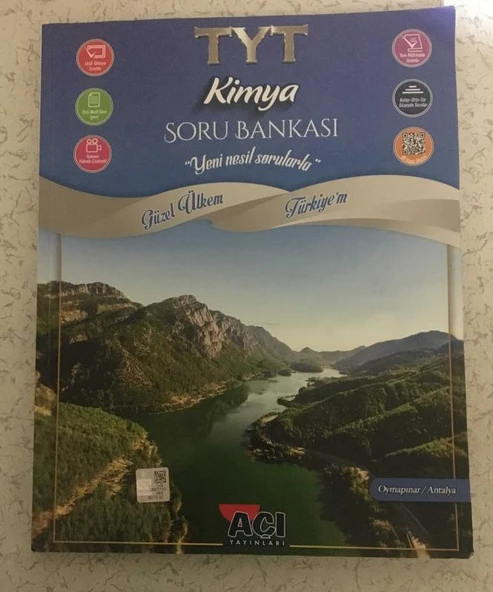 Açı Yayınları TYT KİMYA SORU BANKASI (Sahafiye Kitap)