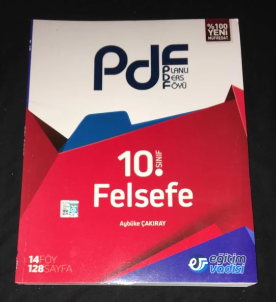 10.SINIF FELSEFE Planlı Ders Föyü [14 FÖY] (Sahafiye Kitap) ürün görseli 1