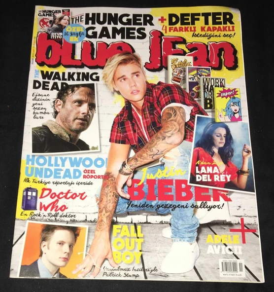 BLUE JEAN Kasım 2015 Sayı 11 (Sahafiye Kitap)