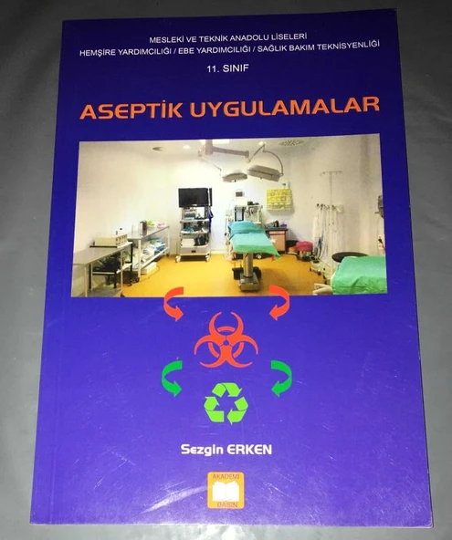 ASEPTİK UYGULAMALAR 11.SINIF (Sahafiye Kitap) ürün görseli 1