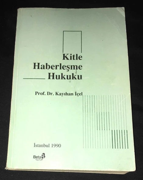 KİTLE HABERLEŞME HUKUKU [2.EL KİTAPTIR] (Sahafiye Kitap) ürün görseli 1