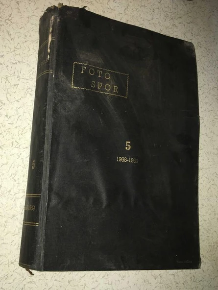 FOTOSPOR Dergisi 1968 - 1969 Sıralı 102-130.Sayılar [toplam 29 sayı] (Sahafiye Kitap)